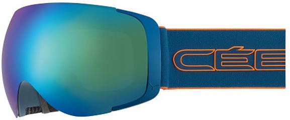 Cébé EXO OTG Flash S3(VLT 14%)+ Flash Mirror S1(48%) Skibril, blauw