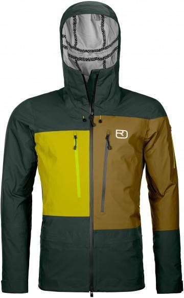 Ortovox 3L Deep Shell Jacket Ski jas, meerkleurig