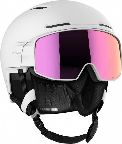 Salomon Driver Prime Sigma Plus Skihelm 62 cm L, wit