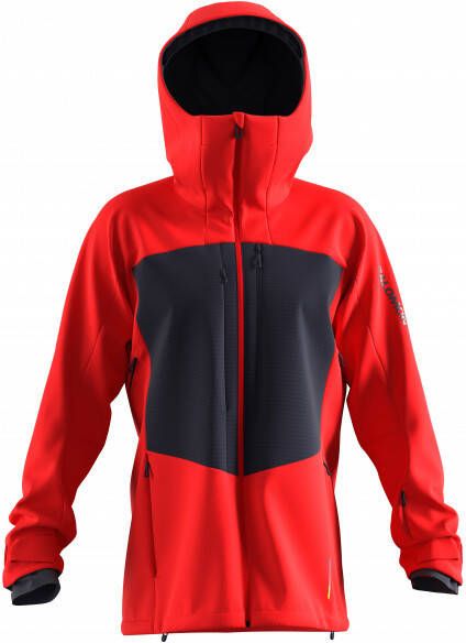 Salomon Force 3L Shell Jacket Ski jas, rood