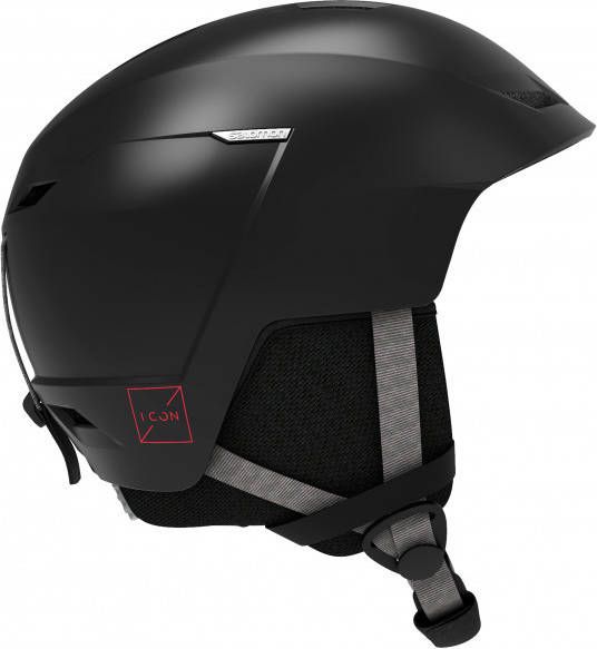 Salomon Women's Icon LT Access Skihelm 59 cm, zwart