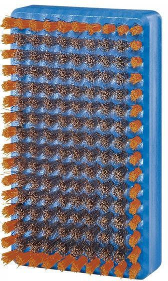 Holmenkol Basebrush Bronze Belagborstel Blauw/Wit