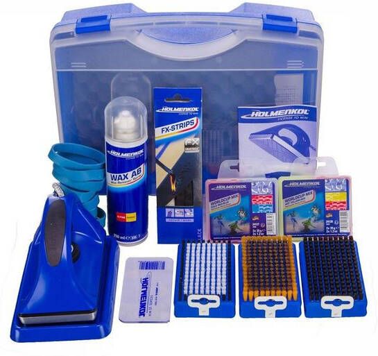 Holmenkol Smart Waxer Set Blauw