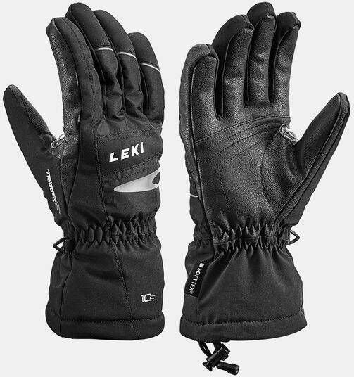 Leki Vertex 10S Handschoen Zwart/Donkergrijs