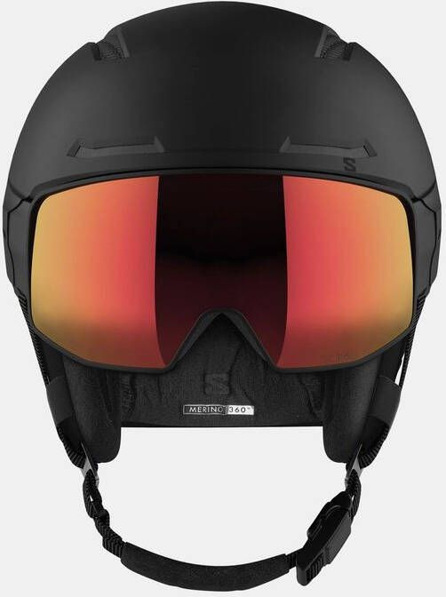 Salomon Driver Prime Sigma Plus Skihelm Zwart