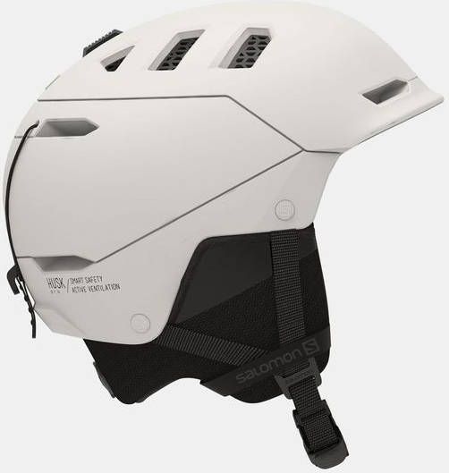 Salomon Husk Pro Skihelm Wit