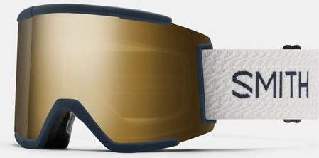 Smith Squad XL Skibril Marineblauw/Goud