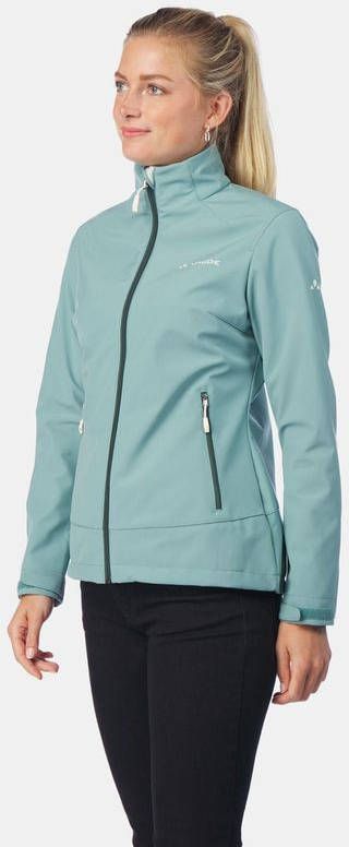 Vaude Cyclone Softshell Jas Dames Groen