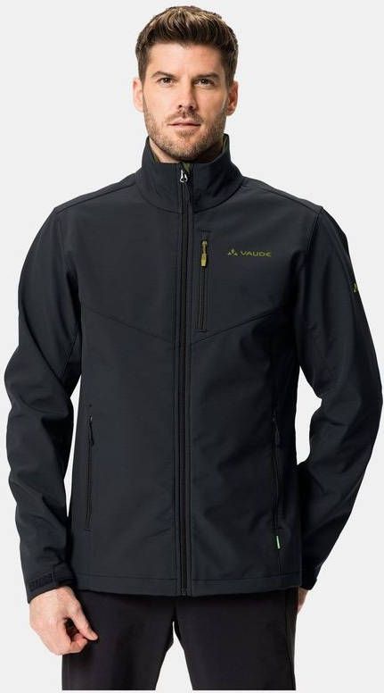 Vaude Cyclone Softshell Jas Zwart