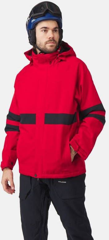 Volcom Jp Gevoerde Jas Rood
