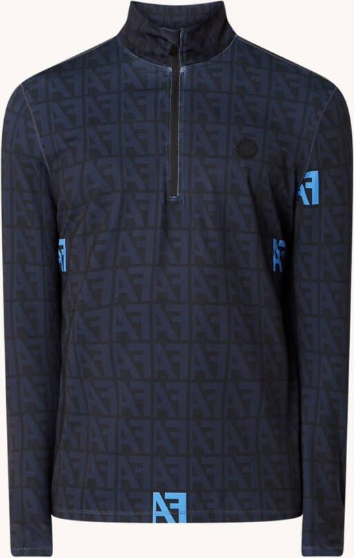 Airforce Telluride skipully met halve rits en logoprint