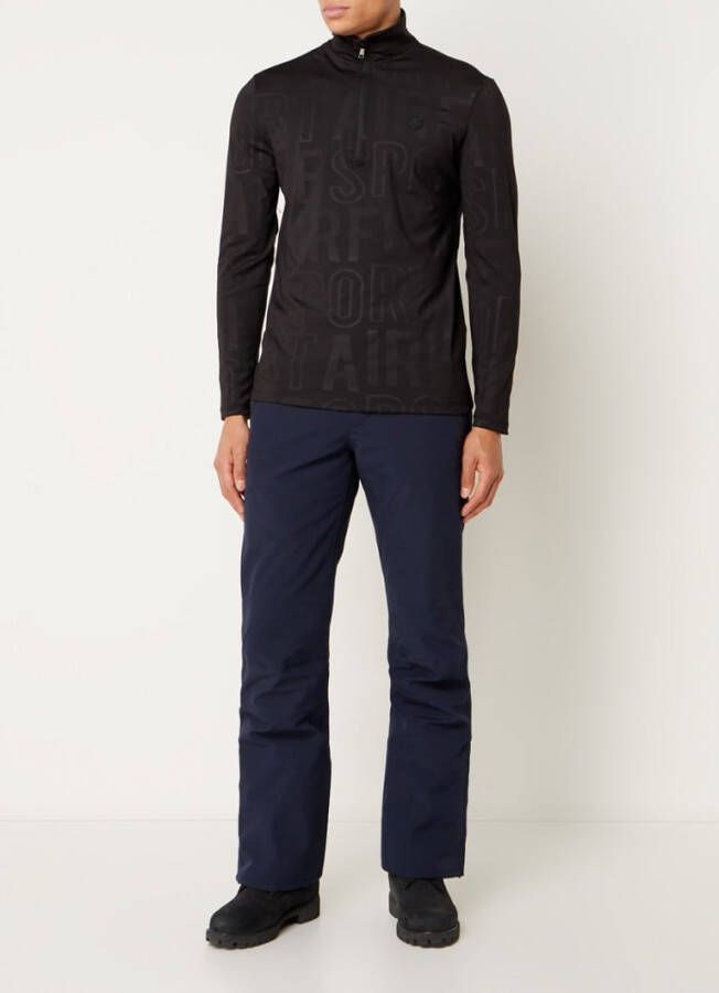 Airforce Telluride skipully met halve rits en logoprint