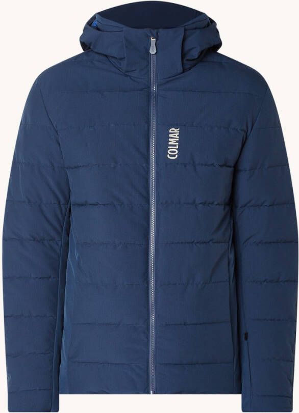 Colmar Gewatteerde softshell ski jas met afneembare capuchon en ritszakken