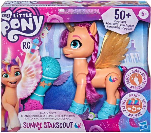 My Little Pony Film Zingende En Skatende Sunny Speelfiguur