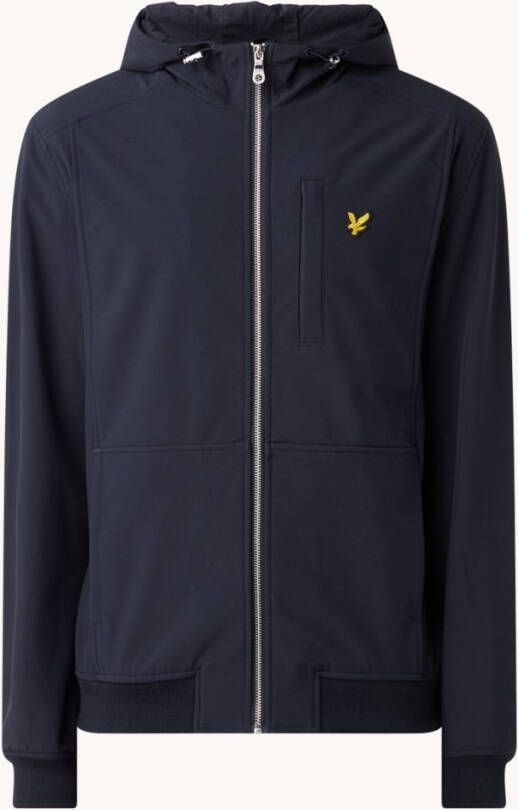 Lyle and Scott Jk1214v lyle&scott softshell jacket, z271 dark navy