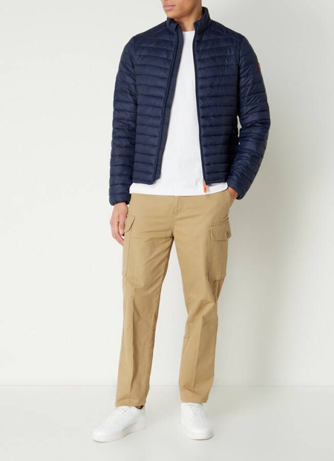 Save The Duck Alex gewatteerde jas donkerblauw 90000 , Blauw, Heren