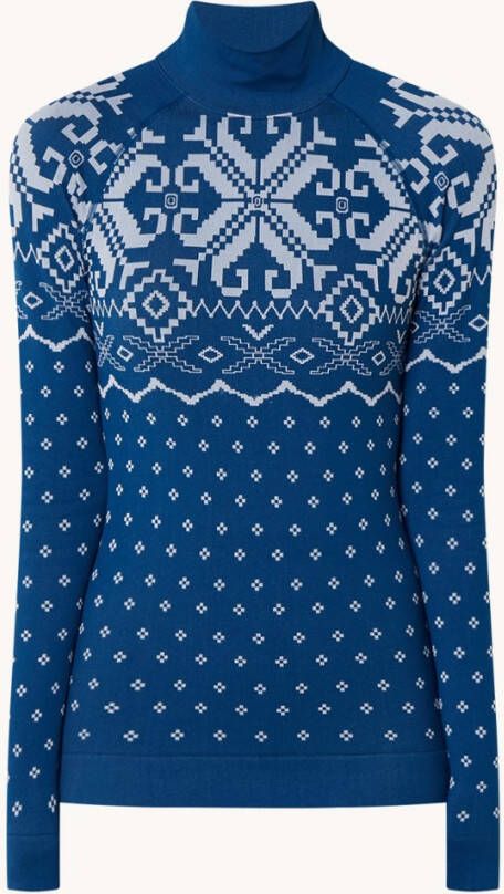 Sweaty Betty Trainings longsleeve met grafische print en stretch