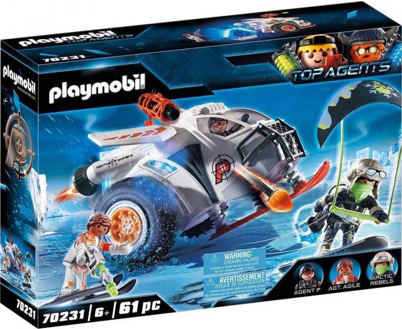PLAYMOBIL® Top Agents Spy Team Snowglider 70231