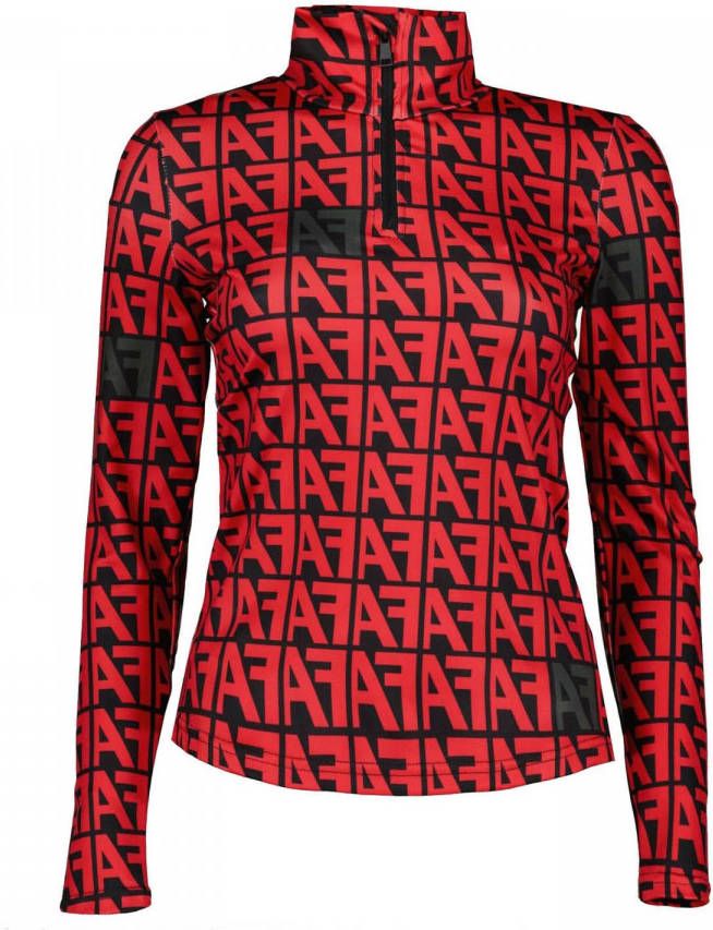 Airforce Squaw skipully met logoprint en halve rits