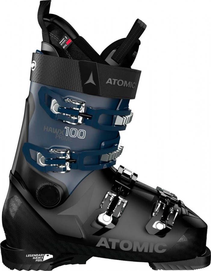 Atomic Hawx Prime 100 Skischoen Zwart/Donkerblauw