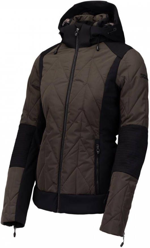 Falcon ski jack Raven olijfgroen/zwart