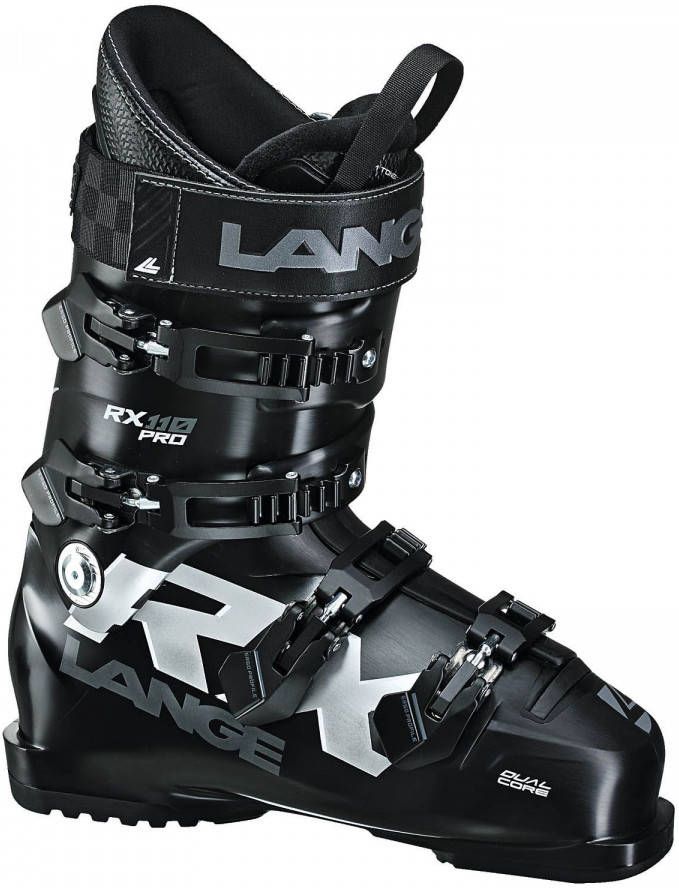 Lange RX 110 Pro Skischoen Donkergrijs/Rood