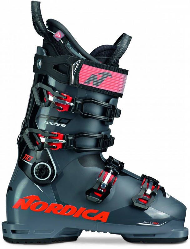NORDICA Pro Machine 110 Skischoen Middengrijs/Rood
