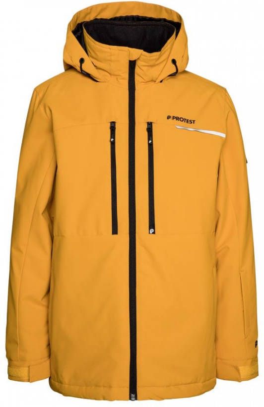 Protest Flynn JR SnowJas Kids Donkergeel