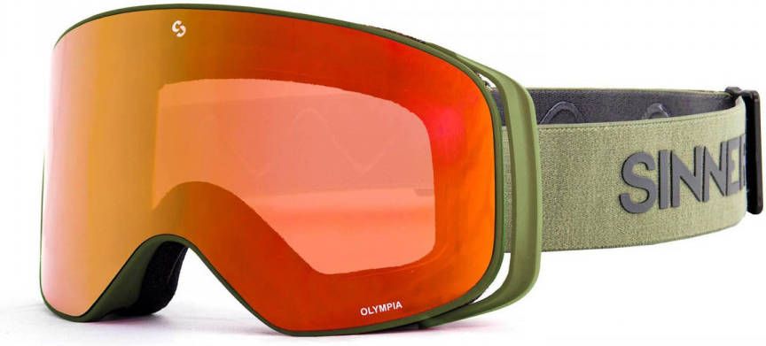 OLYMPIA BRIL MAT MOSGROEN RODE SPIEGELLENS kopen? | SINNER