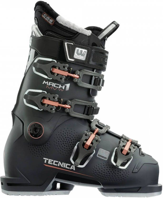 Tecnica Mach 1 MV 95 Dames Skischoenen Zwart/Brons