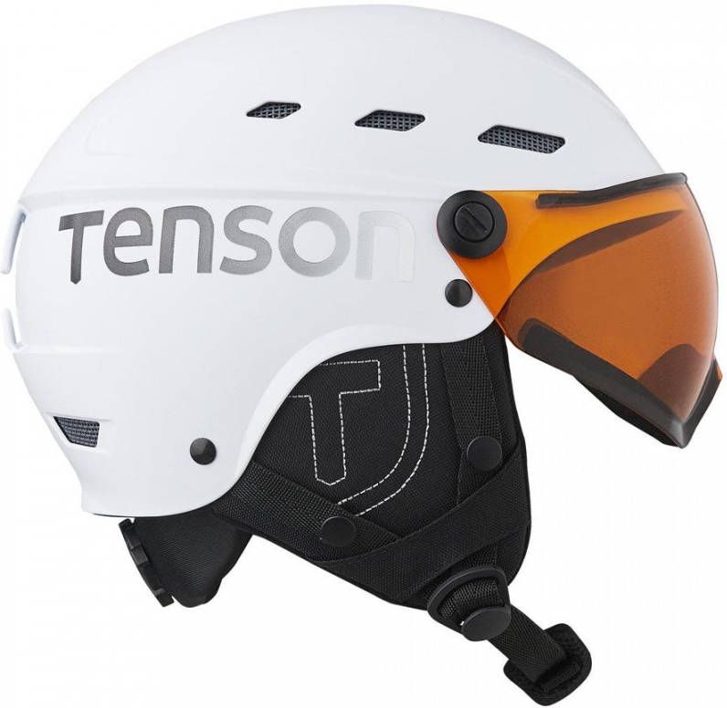 Tenson Core Visor Skihelm Wit
