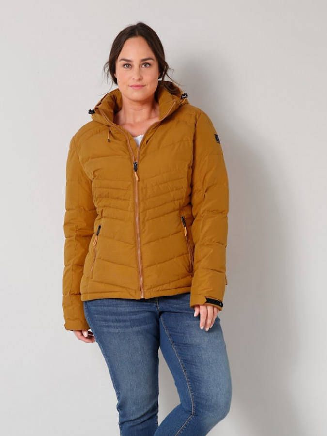 Killtec Jas in donslook Curry