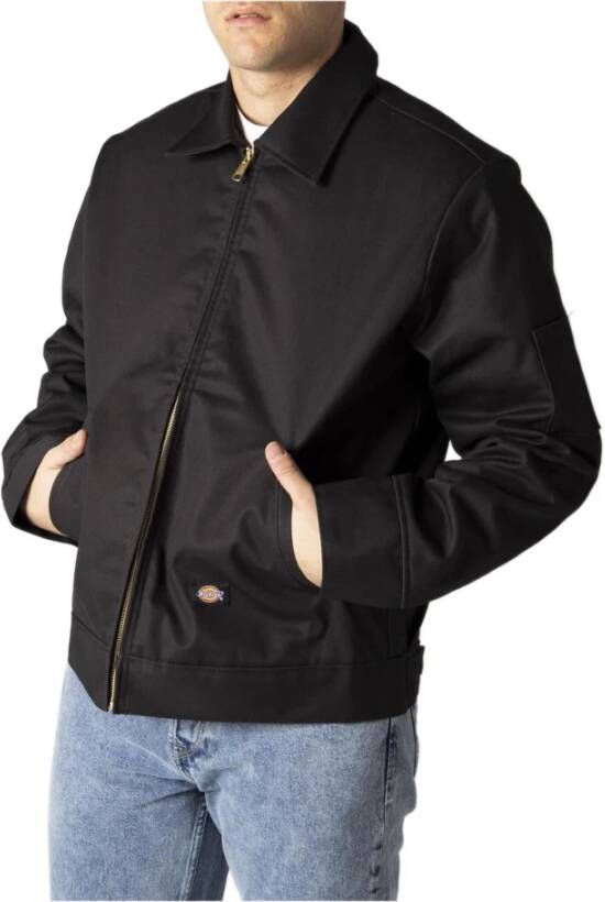 Dickies Lined Eisenhower Jacket REC Dk0A4Xk4Blk1 , Zwart, Heren