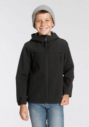 Icepeak softshell jas Konan jr zwart