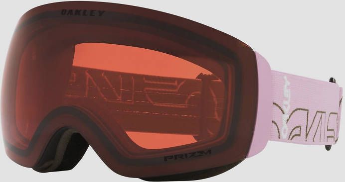 Oakley flight deck skibril medium roze/rood