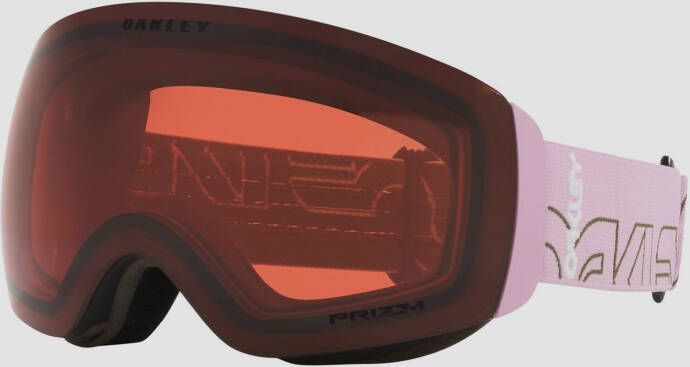 Oakley flight deck skibril medium roze/rood