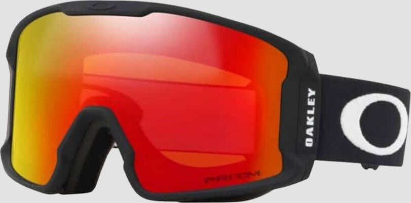 Oakley line miner m skibril zwart/oranje
