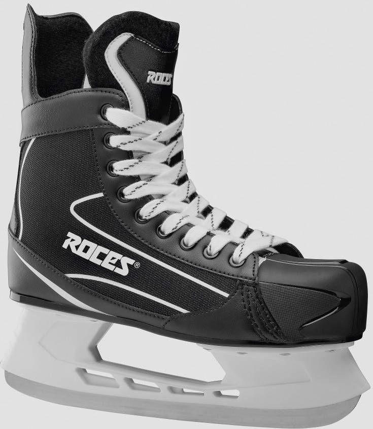 ROCES rh 4 ijshockeyschaatsen zwart/wit heren