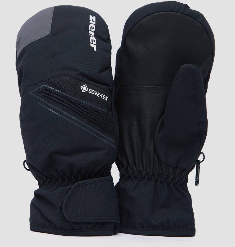 Ziener skihandschoenen Gunaro GTX Mitten zwart/antraciet