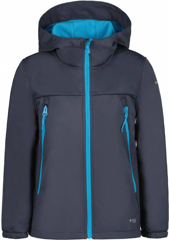 Icepeak outdoor jas Kline JR antraciet/blauw