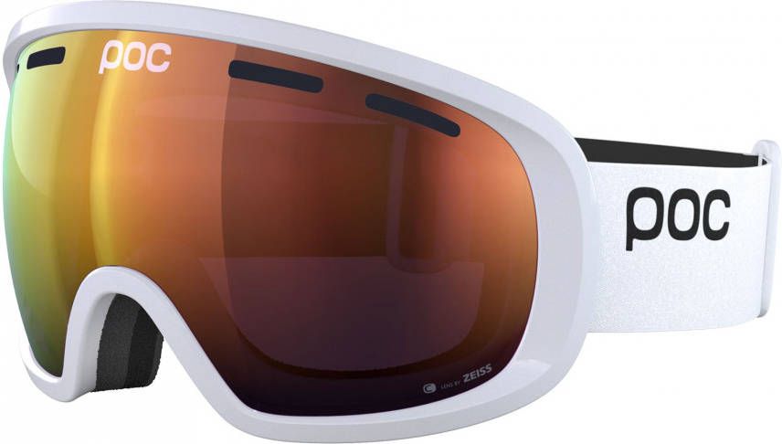 POC Fovea Clarity Skibril Wit/Oranje