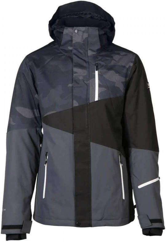 Brunotti ski jack Idaho groen/zwart/camo
