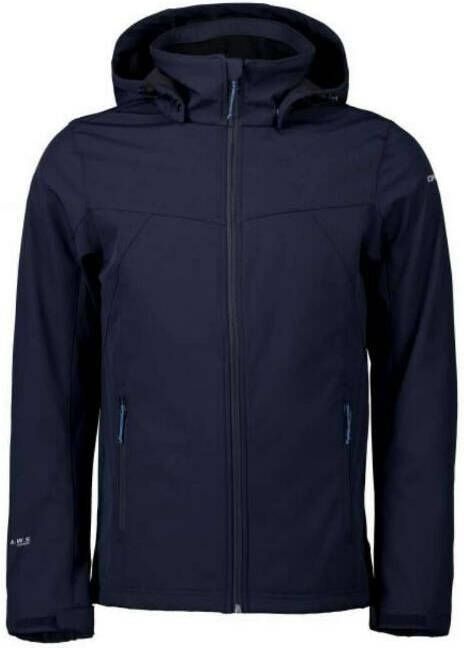 Icepeak softshell jas Brimfield donkerblauw