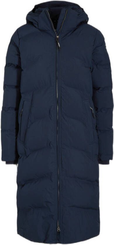 Icepeak gewatteerde jas Ayr donkerblauw