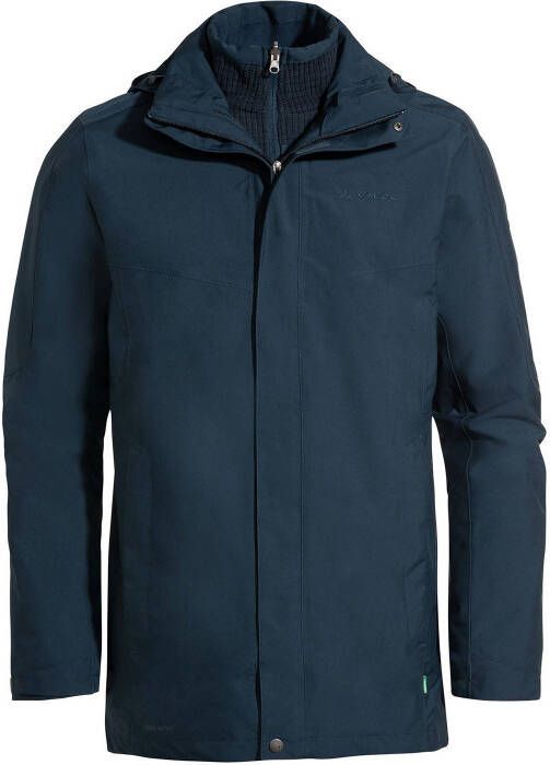 VAUDE 3 in 1 outdoor parka Idris III donkerblauw