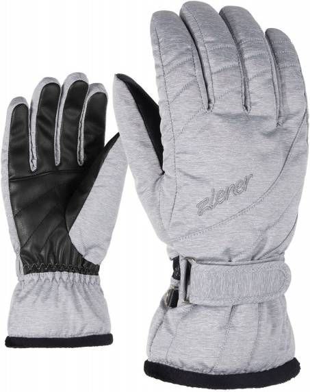 Ziener skihandschoen Kileni grijs